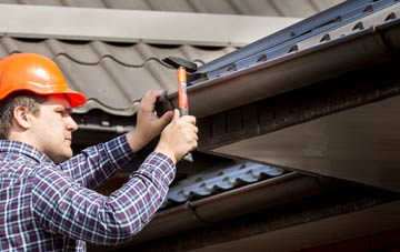 gutter repair Brookenby, Lincolnshire